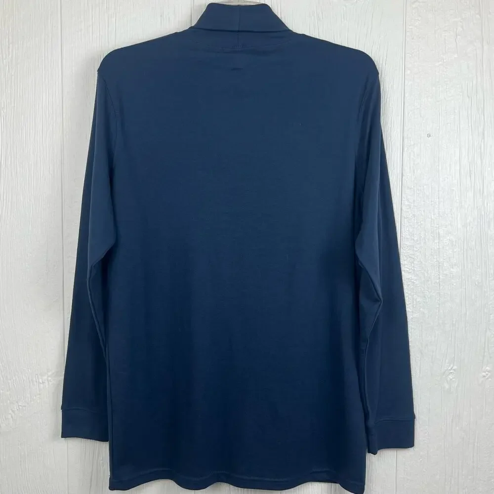 UTOPIA Wear turtleneck men’s size XXL , 2XL cotton poly blend  Navy Blue